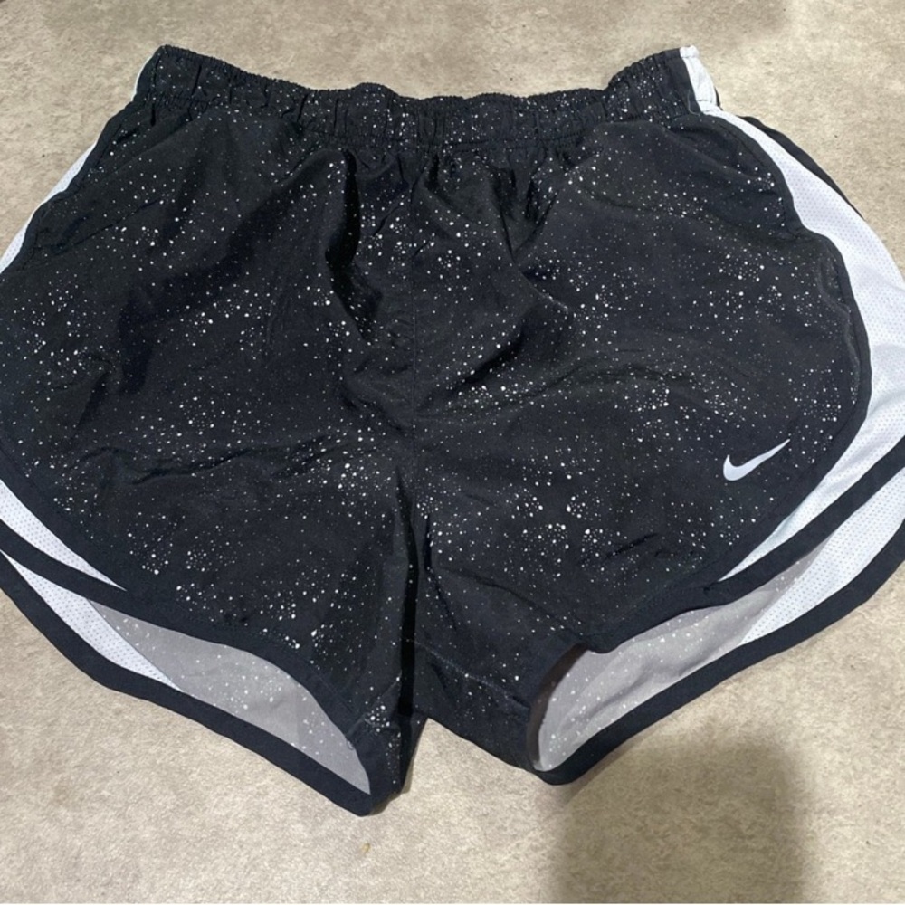 Nike Women's Black Tempo Run Dri Fit Running Shorts Sz Small